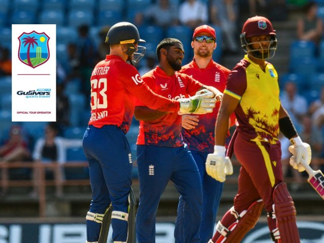 Official West Indies v England ODI & T20 Series 2024 ticket package to watch England v West Indies cricket in the Caribbean image