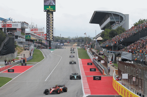 Spanish Grand Prix Circuit Barcelona race track