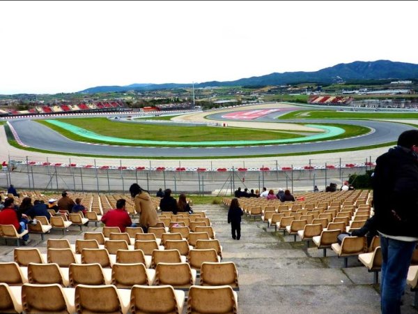 Spanish Grand Prix Grandstand G with fans image