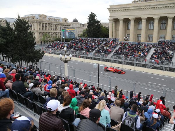 Azerbaijan Formula 1 Grand Prix Bulvar Grandstand