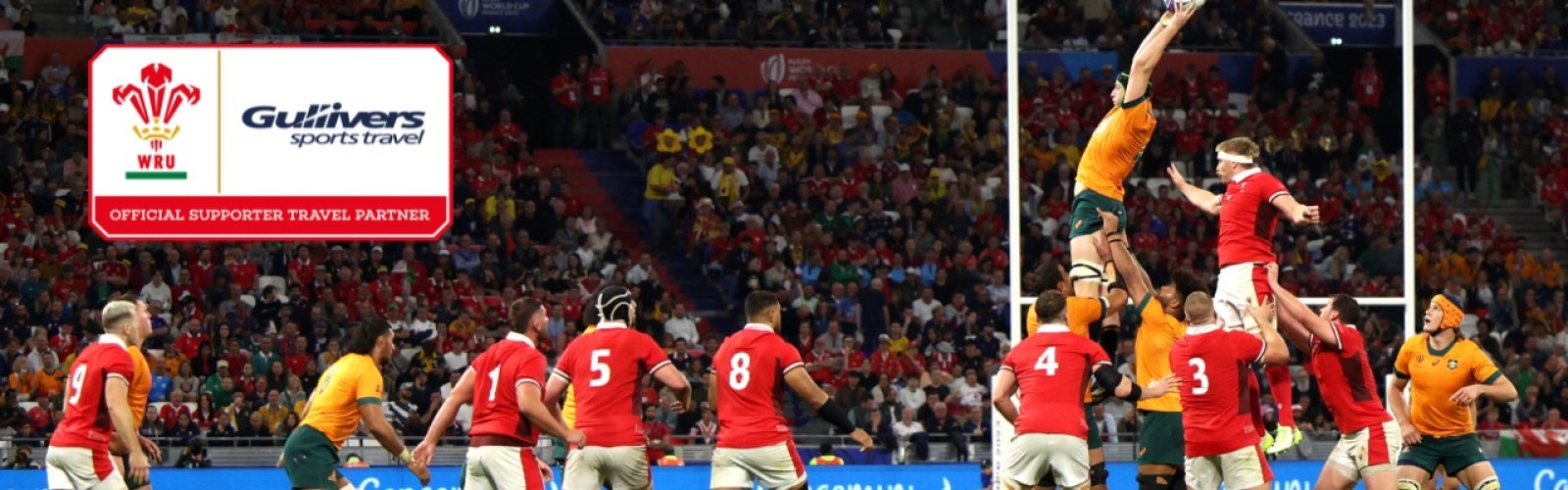 Australia v Wales ticket packages with hotel and travel options image