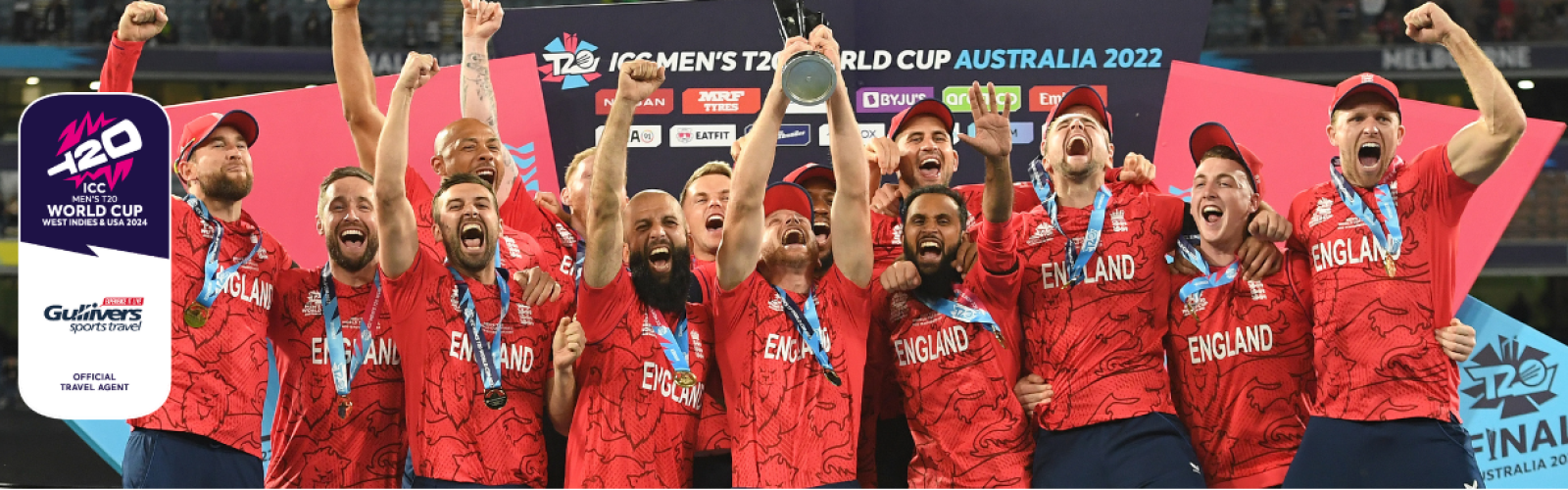 England team celebrating last T20 World Cup win