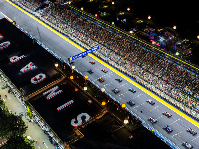 Formula 1 Singapore Grand Prix Marina Bay Street Circuit