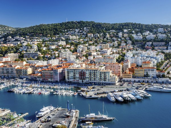 Hotel accommodation in nearby Nice