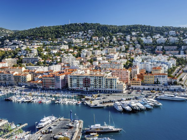 Hotel accommodation in nearby Nice