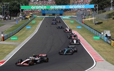 Hungarian Grand Prix, Hungaroring motorsport racetrack in Mogyoród, Pest County, Hungary