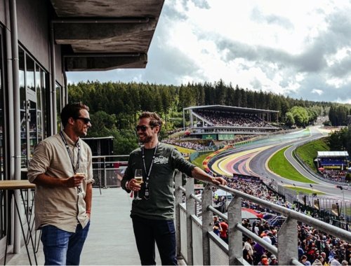 Belgian Grand Prix Gold 2 VIP The Lounge Hospitality View