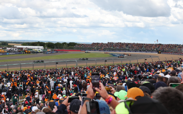 Silverstone British GP Vale Grandstand