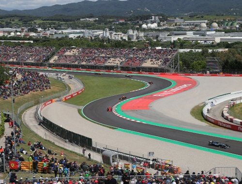 Spanish Formula 1 Grand Prix ticket package with Grandstand L tickets