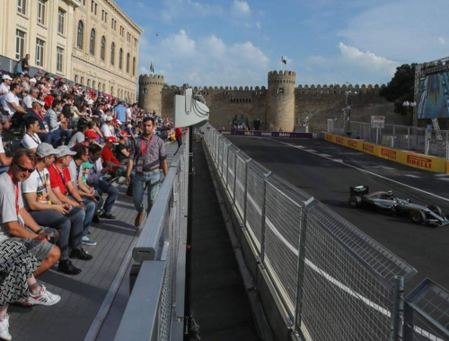 Azerbaijan Grand Prix  Icheri Sheher Grandstand image