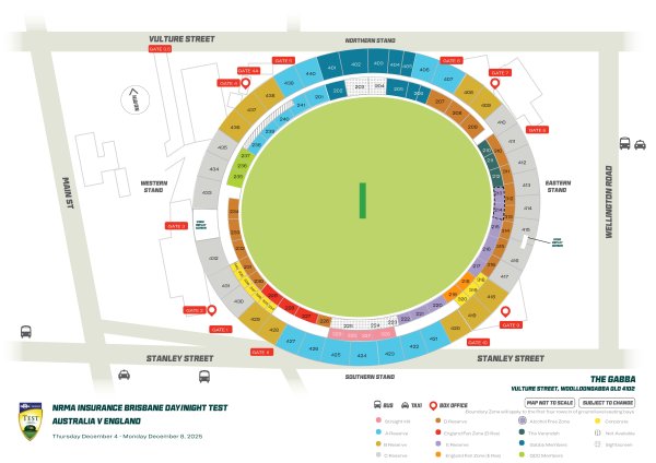 2025/2026 NRMA Insurance Ashes Series - Gabba