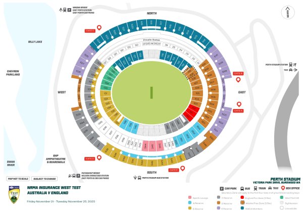 2025/2026 NRMA Insurance Ashes Series Test - Perth 