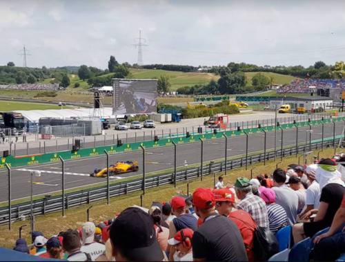 Hungarian Grand Prix Grid 1 Grandstand - image