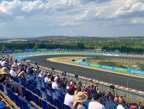Hungarian Grand Prix Pit Exit 1 Grandstand - image