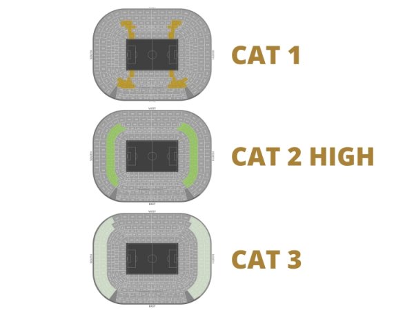 Real Madrid FC Bernabeu Stadium map TicketS IMAGE