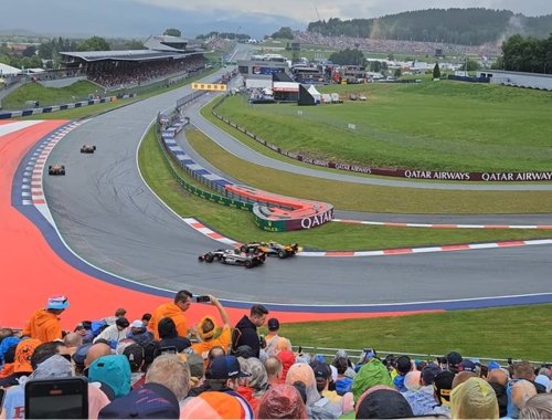 T10 Grandstand View - Red Bull Ring Austria GP