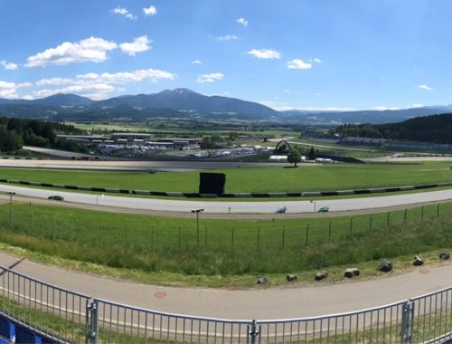 Austrian GP Schonberg Grandstand