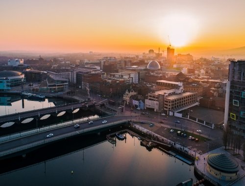 Hotel in Belfast to watch Edinburgh rugby with Gullivers Sports Travel