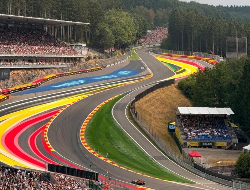 Belgian GP - Gold 2 VIP The Lounge Hospitality view