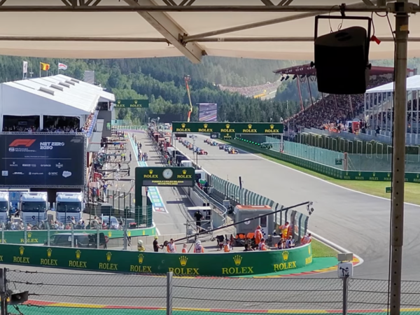 Gold 8 'La Source' Covered Grandstand