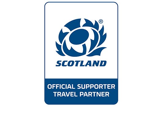Official supporter travel partner logo 
