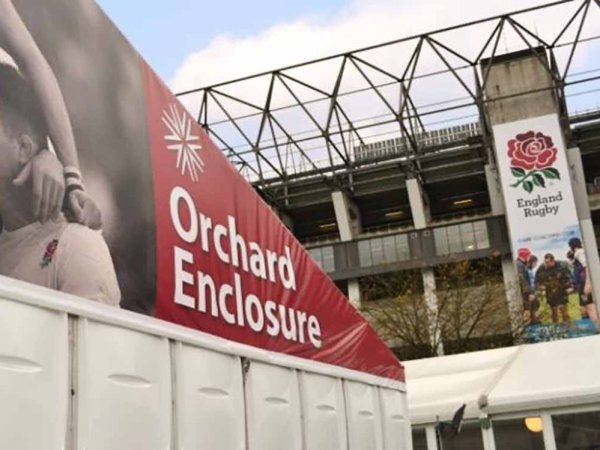 The Orchard Enclosure at Twickenham stadium 