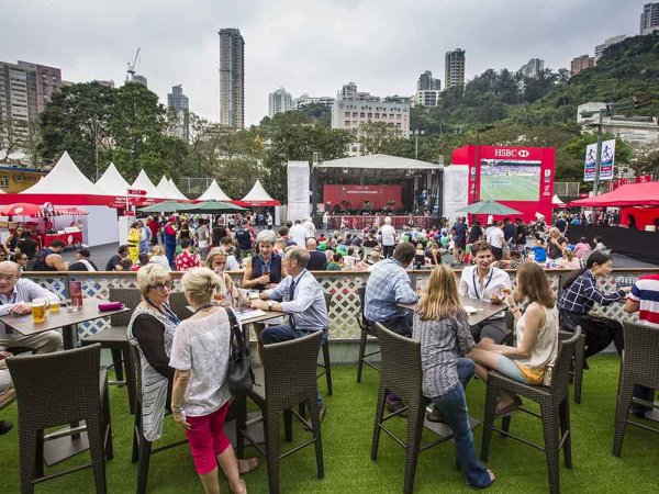 Hong Kong sevens premium village 