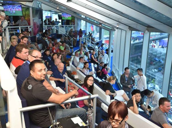Hong Kong sevens sportsman bar seating 