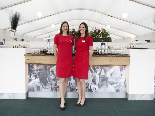 Twickenham rose hospitality staff 