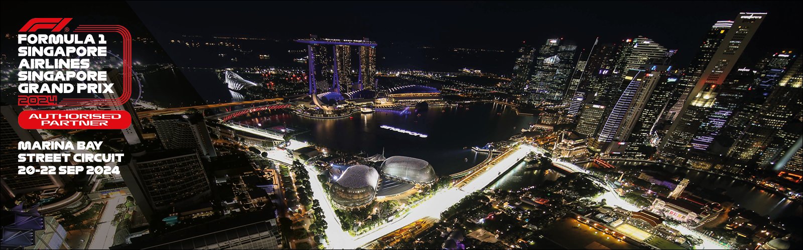 Formula 1 Singapore Grand Prix 2024 ticket package image