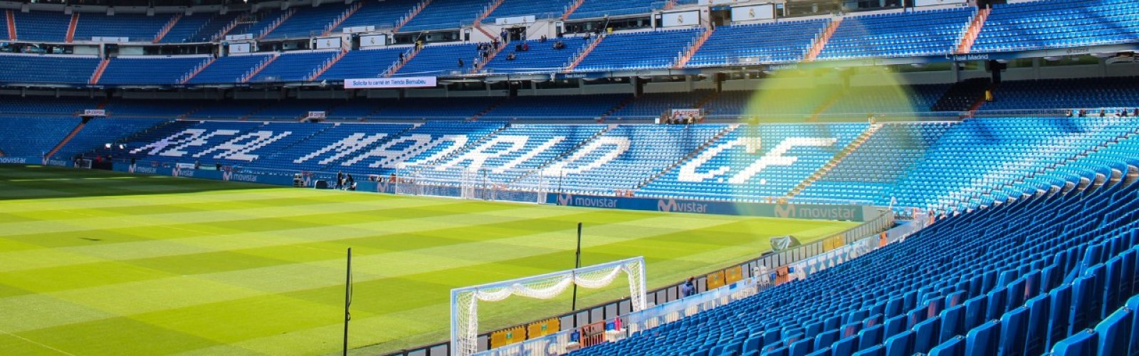 Real Madrid football ticket packages to watch Real Madrid at the Santiago Bernabéu Stadium. Real Madrid ticket & hotel packages image