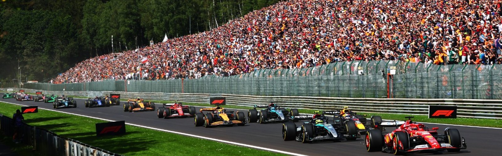 Belgian Formula 1 Grand Prix ticket package for F1 fans with Grandstand options, hotel, travel and more. Watch F1 in Spa Belgium with Gullivers Sports Travel