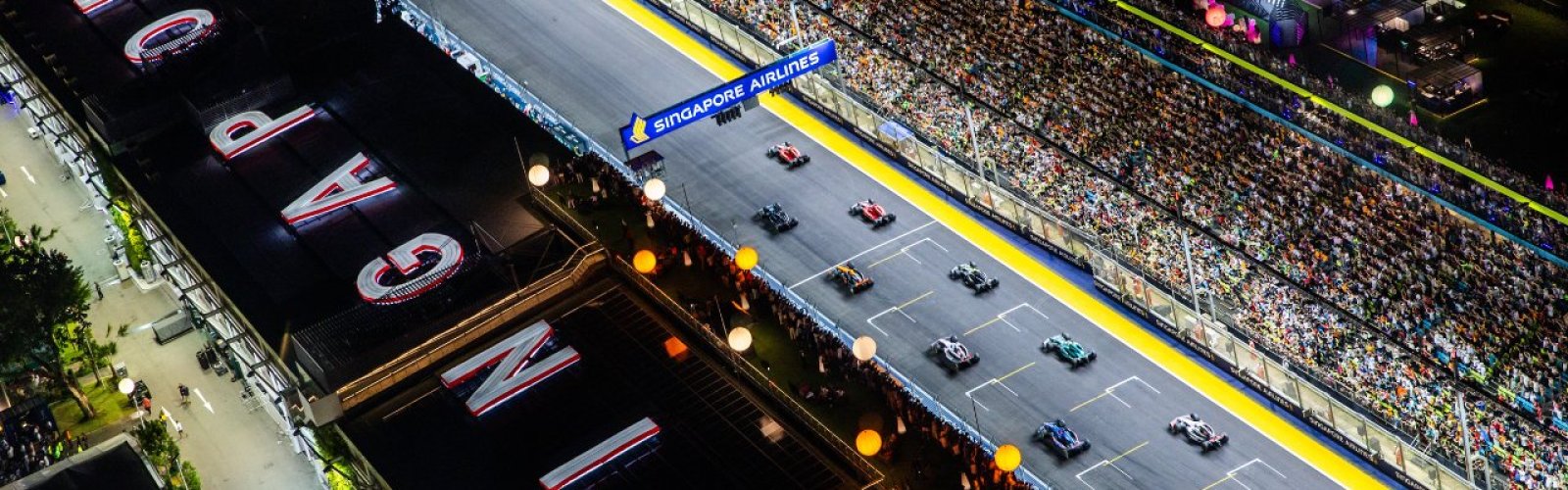 Singapore Formula 1 Grand Prix 2025 ticket package with Grandstand, hotel and travel options 