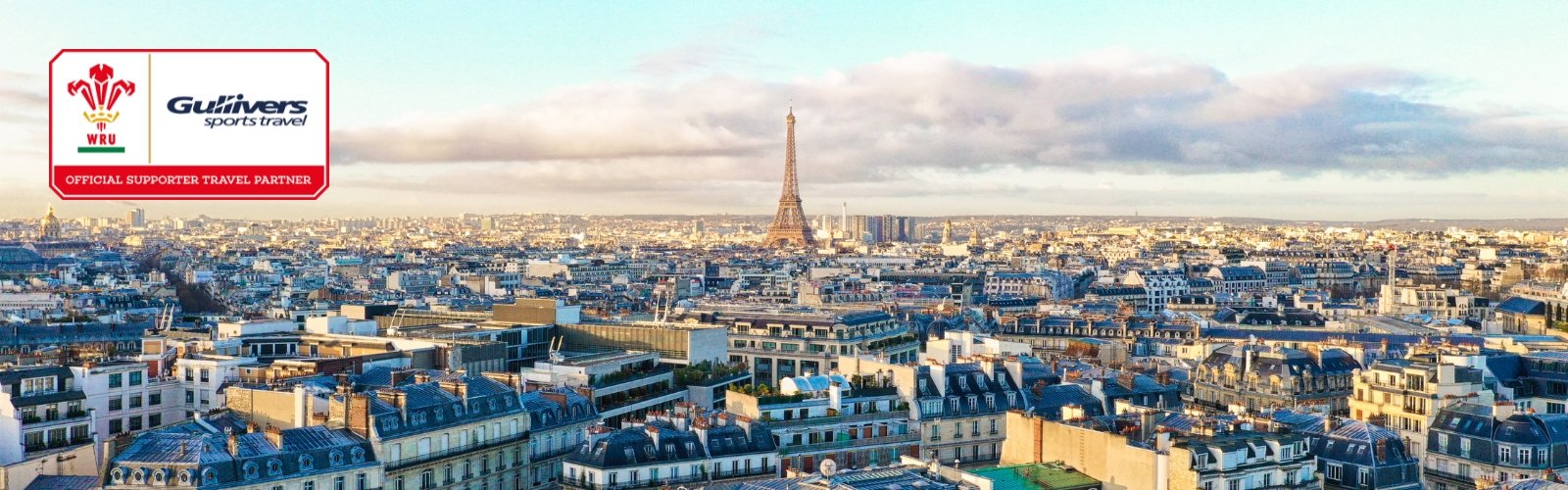 Book France v Wales Men's Guinness Six Nations 2027 official match ticket, accommodation and eurostar travel - banner image