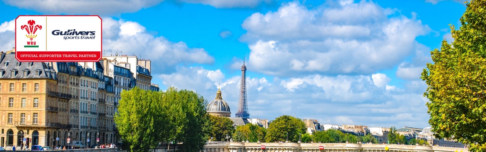 Book France v Wales Men's Guinness Six Nations 2027 official match ticket, accommodation and eurostar travel - banner image