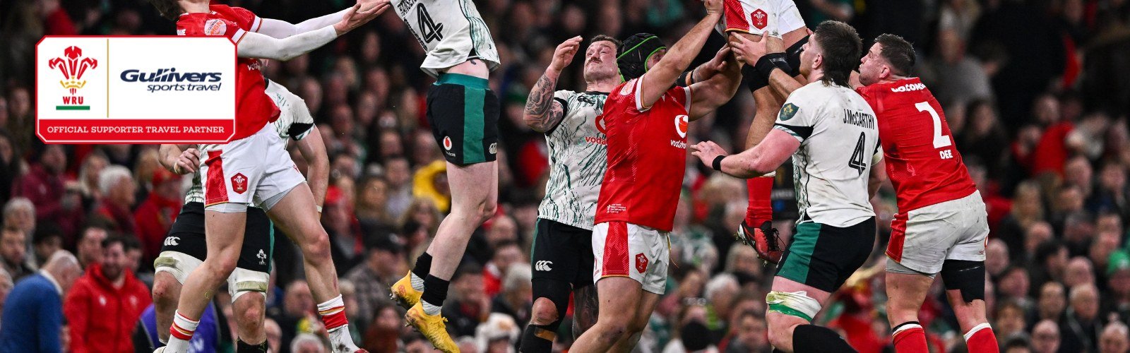 Wales v Ireland Ticket Packages – Six Nations 2027 | Gullivers Sports ...