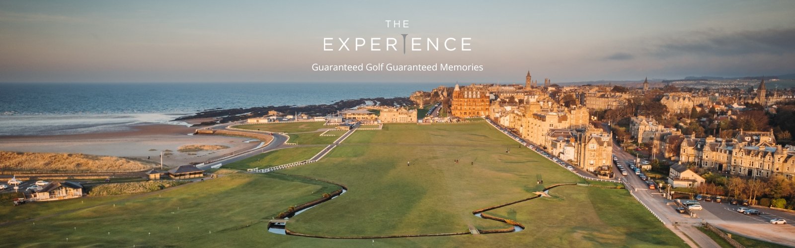 The Experience Golf - Your next extraordinary round is just a booking away – banner image