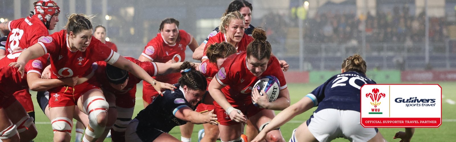 Book official Wales v Scotland Women's Six Nations 2026 ticket packages with Gullivers Sports Travel - banner image