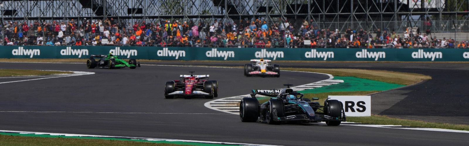 Book the British Formula 1 Grand Prix ticket package grandstand options and hotel accommodation for F1 fans - image