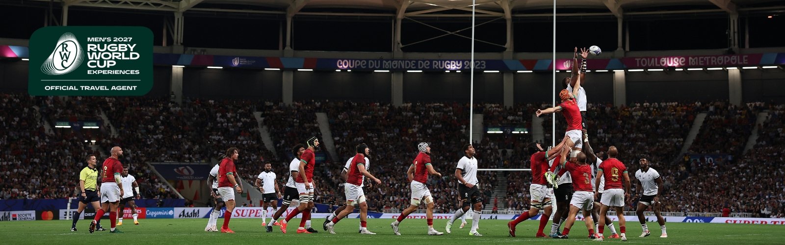 Book Official Men's Rugby World Cup 2027 Australia ticket packages image - Pool & round of 16 phase