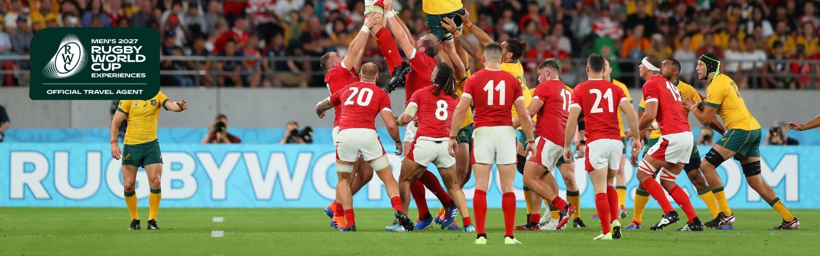 Book Official Men's Rugby World Cup 2027 ticket packages for Wales Escorted Tours excluding International Flights - image