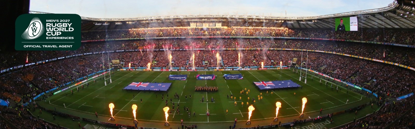 Official Men's Rugby World Cup 2027 Hotel & Ticket Package - New ...
