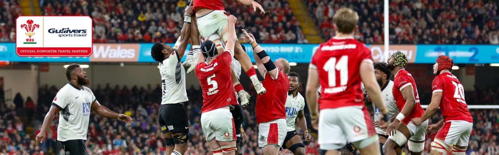 Book official Fiji v Wales 2026 Nations Championship ticket packages with Gullivers Sports Travel - image