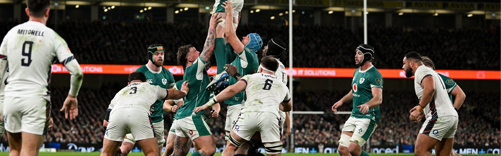Book Ireland v England 2027 Six Nations 2 Night Tour including tickets, hotel and flights (Fri - Sun) with Gullivers Sports Travel