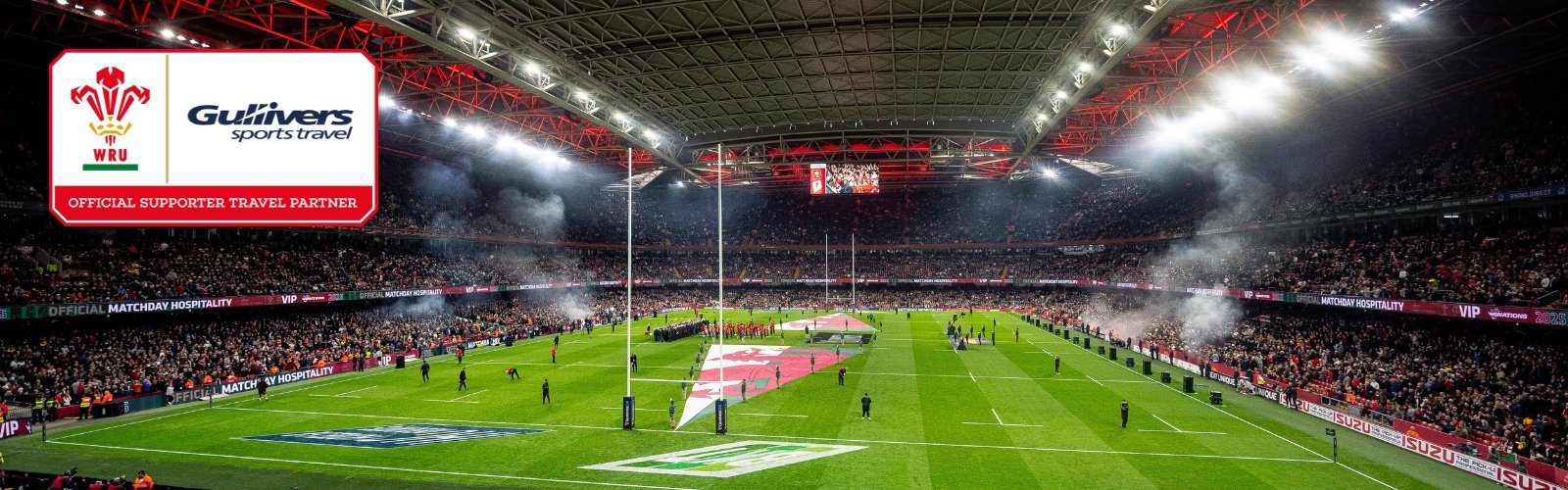 Book Wales v Australia official ticket packages for the Nations Championships 2026 with Gullivers Sports Travel - banner image