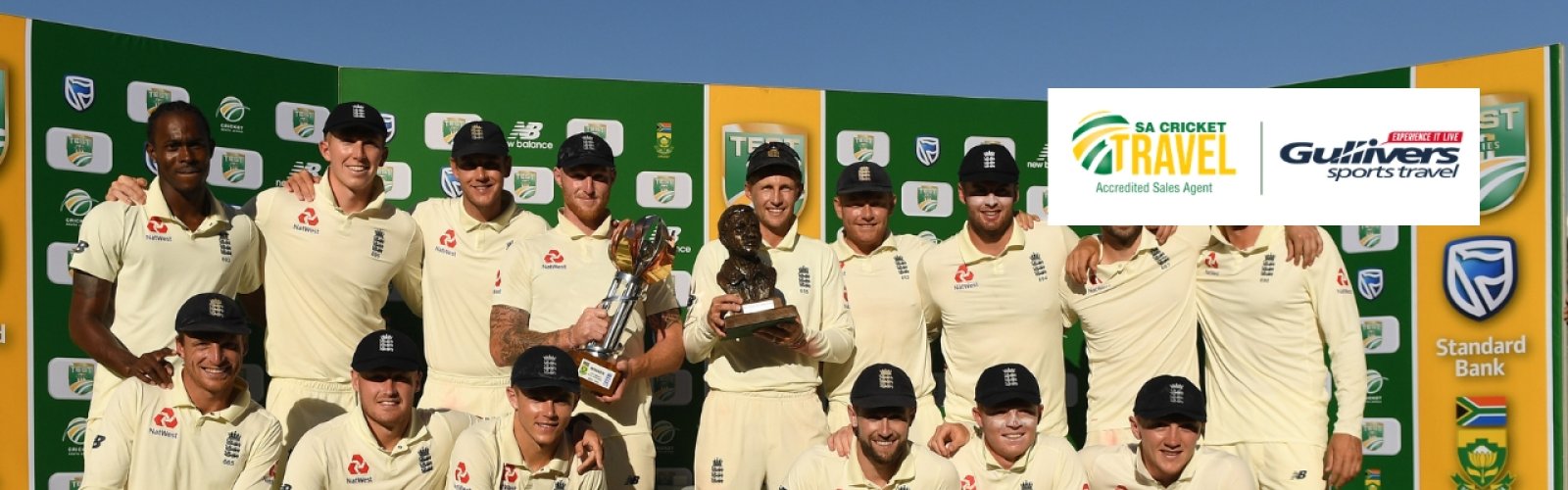Book official South Africa v England 2026 ticket package with Gullivers Sports Travel, cricket travel experts - image