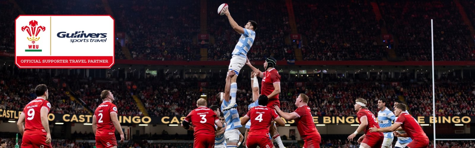 Wales Nations Championships 2026 - Argentina v Wales banner image