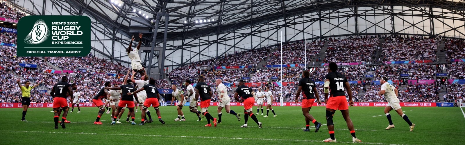 Book Official Men's Rugby World Cup 2027 Australia ticket packages image - Quarter Finals & Semi Finals (excluding international flights)