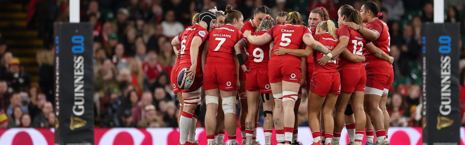 Book Guinness Women's Six Nations packages with Gullivers Sports Travel - Wales v Ireland banner image