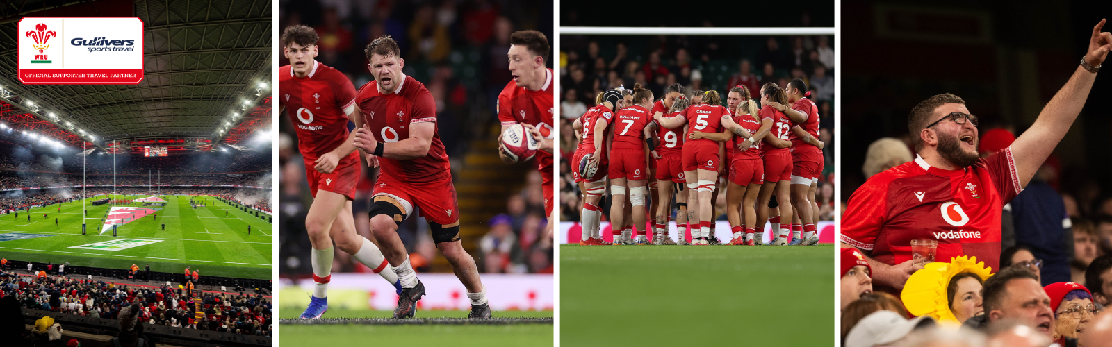 Official Welsh Rugby Supporter Packages